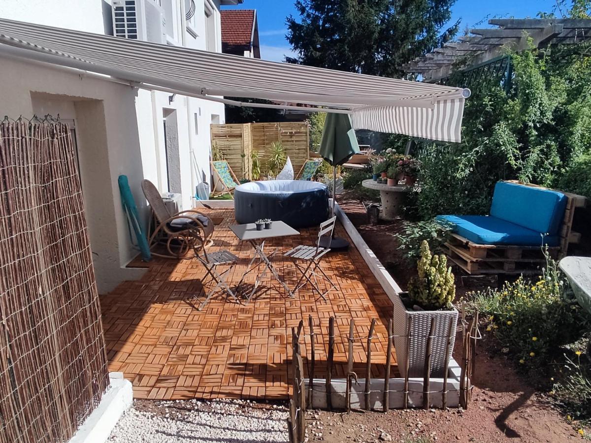 Superbe Appartement Avec Jacuzzi Avec Jardin Prive Lião Exterior foto