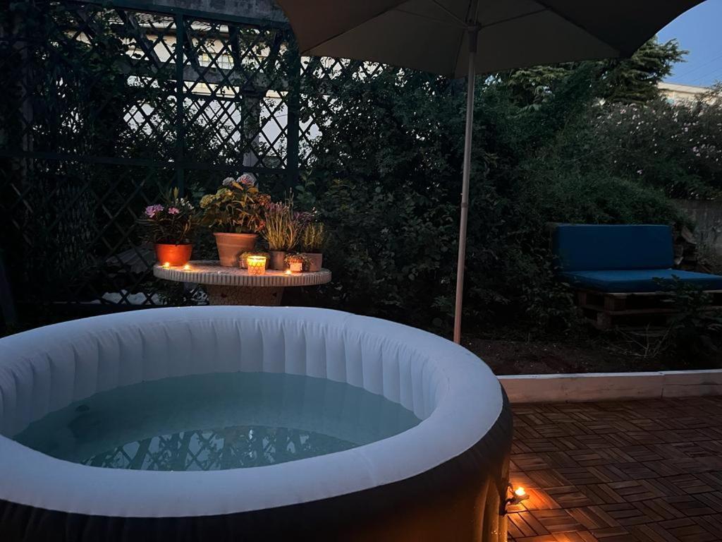 Superbe Appartement Avec Jacuzzi Avec Jardin Prive Lião Exterior foto