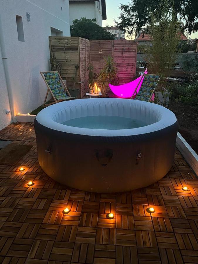 Superbe Appartement Avec Jacuzzi Avec Jardin Prive Lião Exterior foto