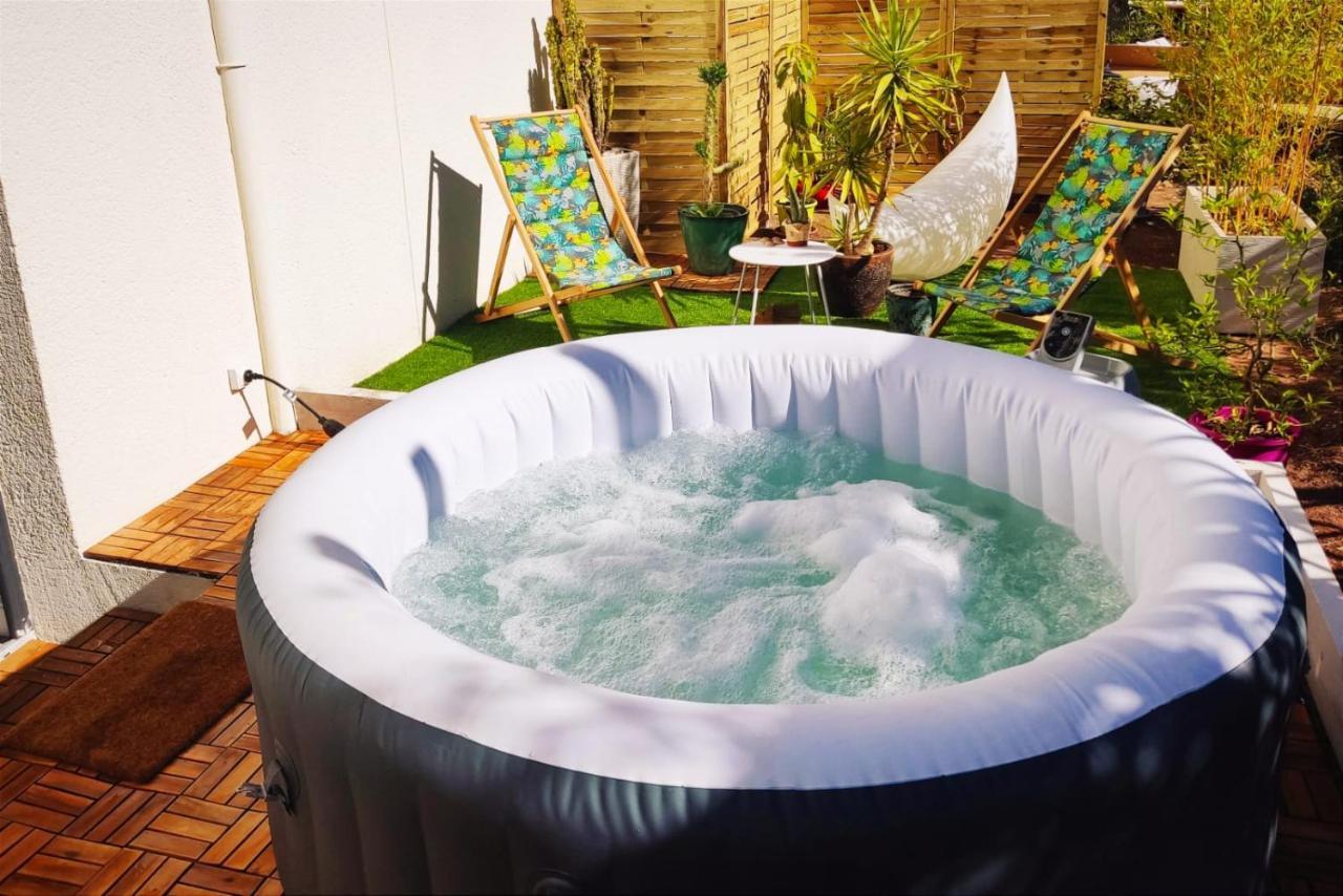 Superbe Appartement Avec Jacuzzi Avec Jardin Prive Lião Exterior foto